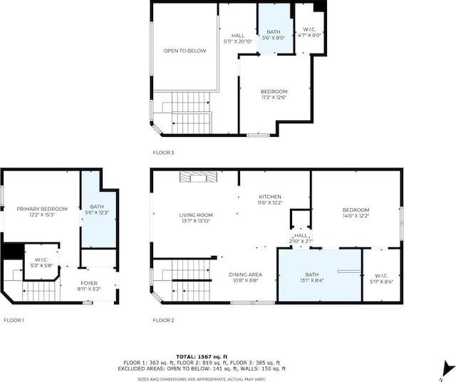 11203 Ranch Road 2222 1501, Austin, TX 78730 - home floor plan