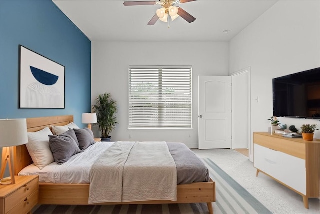 2210 Onion Creek Pkwy Unit 604, Austin, TX 78747 - carpeted bedroom with a ceiling fan