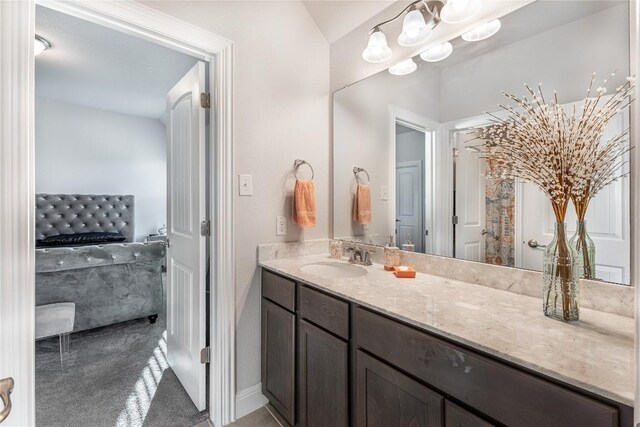 306 Pulitzer Dr, Hutto, TX 78634 - ensuite bathroom with vanity