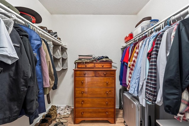 306 Southbrook Dr, Killeen, TX 76542 - spacious closet featuring wood finished floors