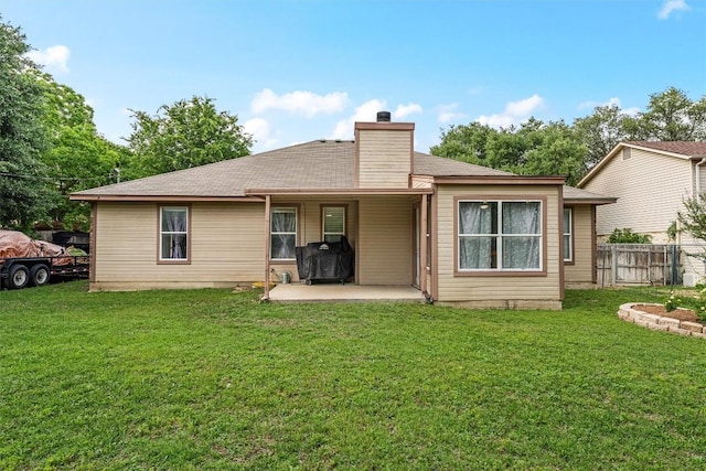 306 Southbrook Dr, Killeen, TX 76542 - back of house featuring a patio and a chimney