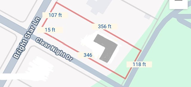 6901 W Bright Star Ln W, Austin, TX 78736 - map / location of property area
