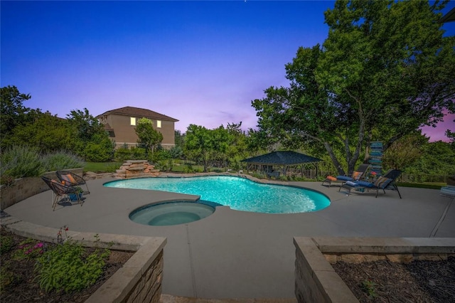 1701 Mira Vis, Leander, TX 78641 - view of swimming pool with a patio and a pool with connected hot tub