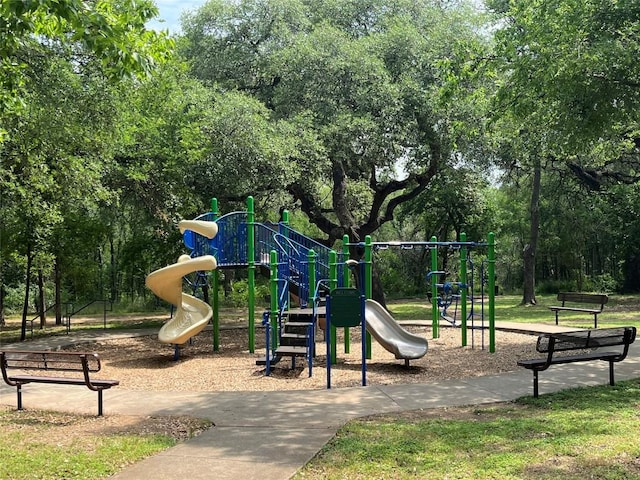2100 Campfield Pkwy, Austin, TX 78745 - community playground with view of scattered trees