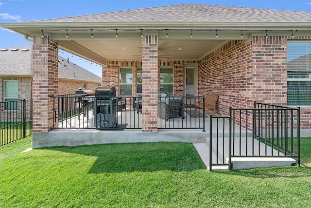 3227 Drago Dr, Round Rock, TX 78665 - view of patio / terrace featuring a grill
