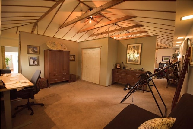 2713 Sweeney Ln, Austin, TX 78723 - home office with carpet flooring