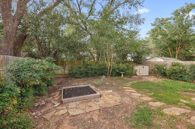 13413 Bolivia Dr, Austin, TX 78729 - view of fenced backyard
