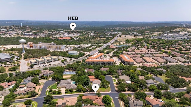 7 Sunview Rd, The Hills, TX 78738 - bird's eye view