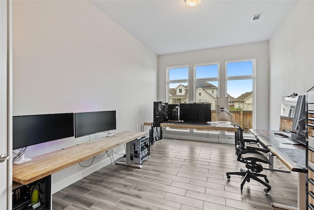 817 Craven Hill Ln, Leander, TX 78641 - office space with wood finished floors