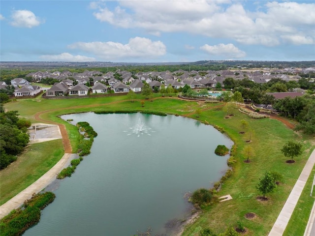 817 Craven Hill Ln, Leander, TX 78641 - aerial view of property and surrounding area with nearby suburban area and a nearby body of water