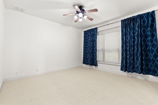 14812 Avery Ranch Blvd Unit 72, Austin, TX 78717 - carpeted spare room with ceiling fan and baseboards