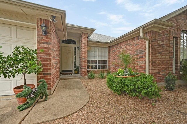 4600 Tello Path, Austin, TX 78749 - entrance to property with brick siding