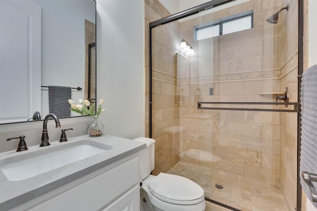 13601 Montview Dr, Austin, TX 78732 - bathroom with vanity and a stall shower