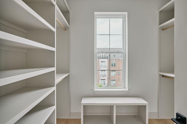 2209 Woodland Ave Unit 301, Austin, TX 78741 - spacious closet featuring light wood-style flooring