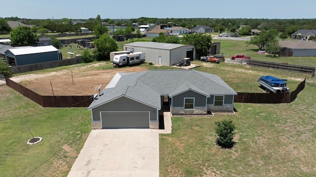 131 Roundup Dr, Liberty Hill, TX 78642 - aerial view of residential area