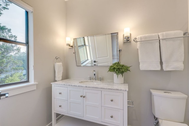 5904 Hudson Bend Rd, Austin, TX 78734 - bathroom with toilet and vanity