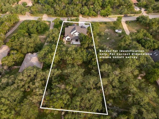 5904 Hudson Bend Rd, Austin, TX 78734 - aerial overview of property's location with property boundaries highlighted