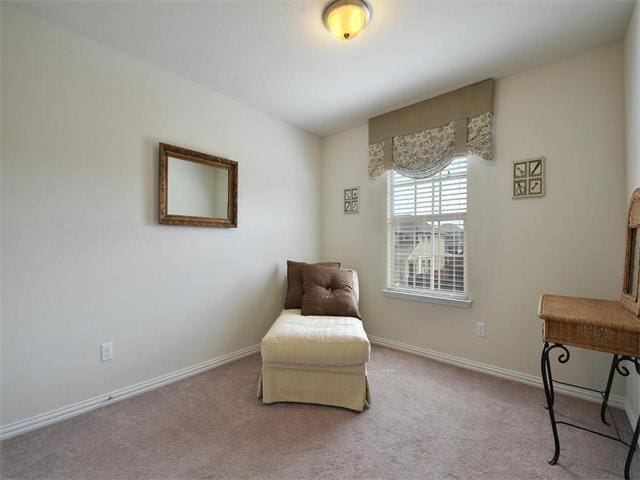 9944 Wading Pool Path, Austin, TX 78748 - living area featuring carpet and baseboards