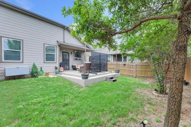 14411 Frankel Loop Unit 32B, Pflugerville, TX 78660 - fenced backyard with a patio