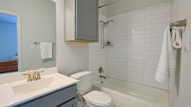 520 Elm Green St, Hutto, TX 78634 - bathroom featuring vanity and shower / bath combination