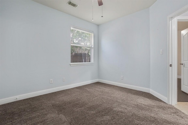 114 Mcbride Ln, Cedar Park, TX 78613 - carpeted empty room featuring a ceiling fan and baseboards