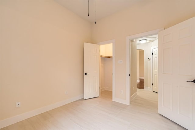 6411 Abilene Trl, Austin, TX 78749 - unfurnished bedroom with a walk in closet and a closet