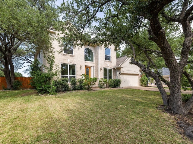 2009 Saint Andrews Dr, Round Rock, TX 78664 - view of front of property featuring driveway and an attached garage