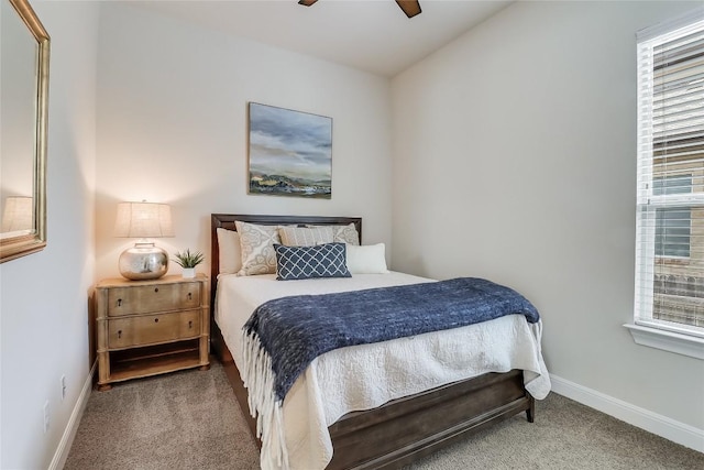 802 Copper Lake Rd, Cedar Park, TX 78613 - carpeted bedroom featuring baseboards and ceiling fan