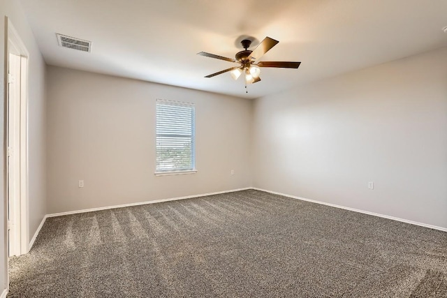 9001 China Rose Dr, Austin, TX 78724 - carpeted spare room with ceiling fan and baseboards