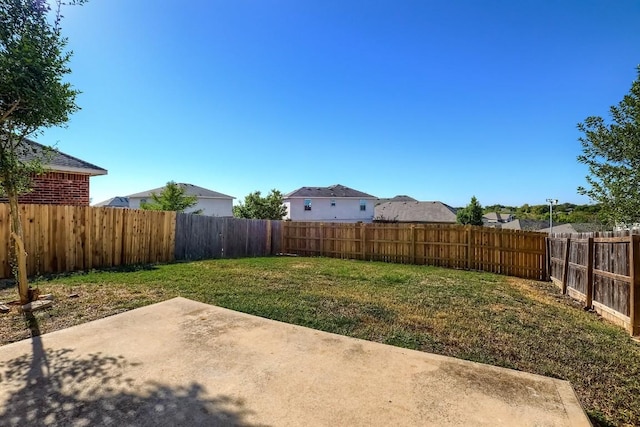 9001 China Rose Dr, Austin, TX 78724 - view of yard with a patio area