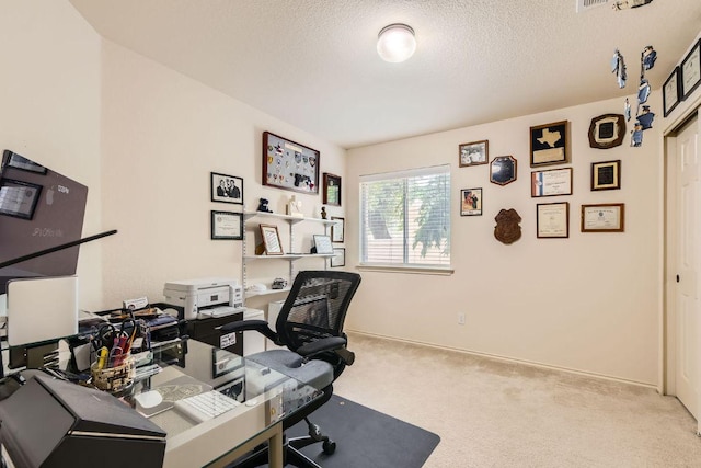 1007 Big Spring Dr, Cedar Park, TX 78613 - carpeted office with a textured ceiling and baseboards