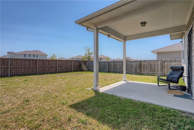 10317 Laurie Ln, Austin, TX 78747 - view of yard with a patio area