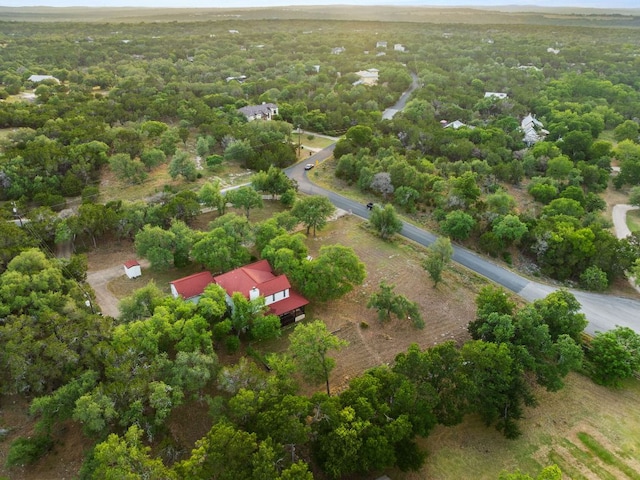 10805 Flashpoint Ct, Austin, TX 78736 - bird's eye view of a heavily wooded area
