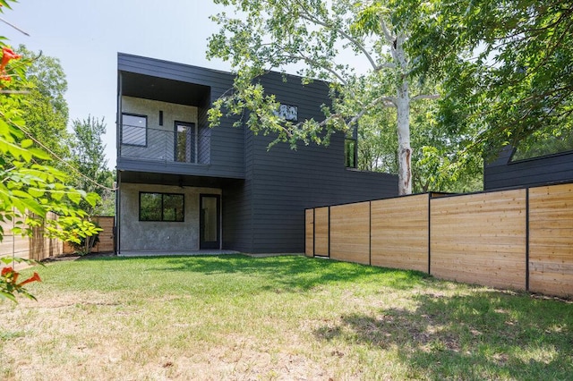 4506 Clawson Rd Unit 1, Austin, TX 78745 - back of house featuring a balcony