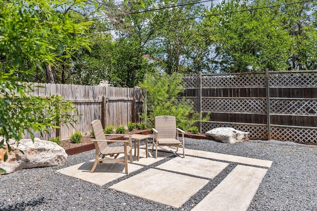 3712 Sawmill Dr, Austin, TX 78749 - fenced backyard with a patio