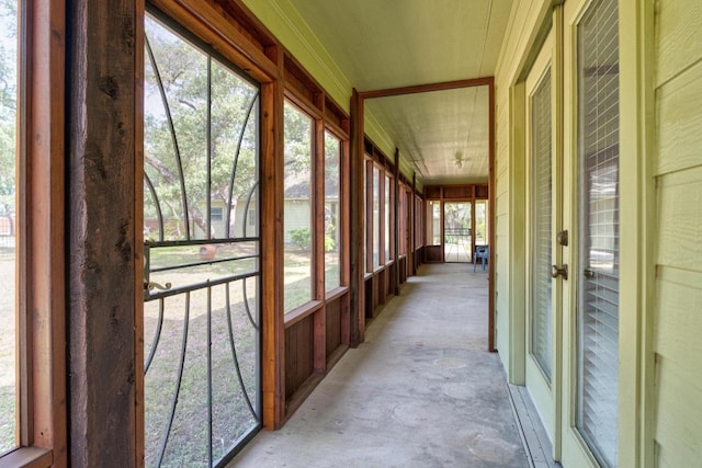 400 S Sledge St, Kyle, TX 78640 - view of unfurnished sunroom