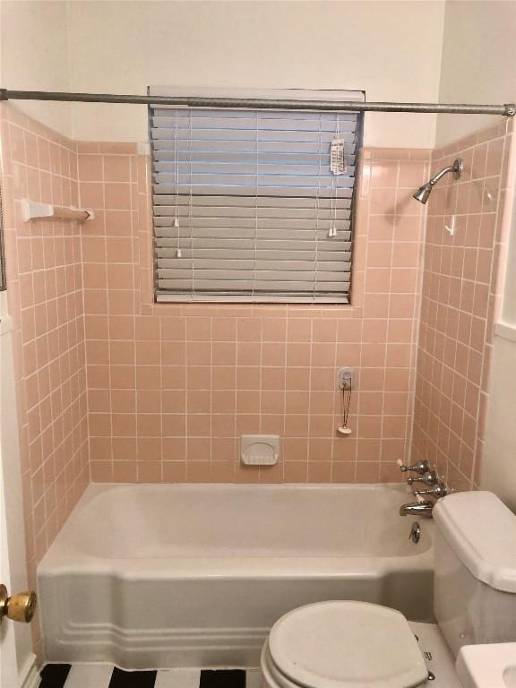 2403 Sherwood Ln, Austin, TX 78704 - full bathroom with toilet and  shower combination