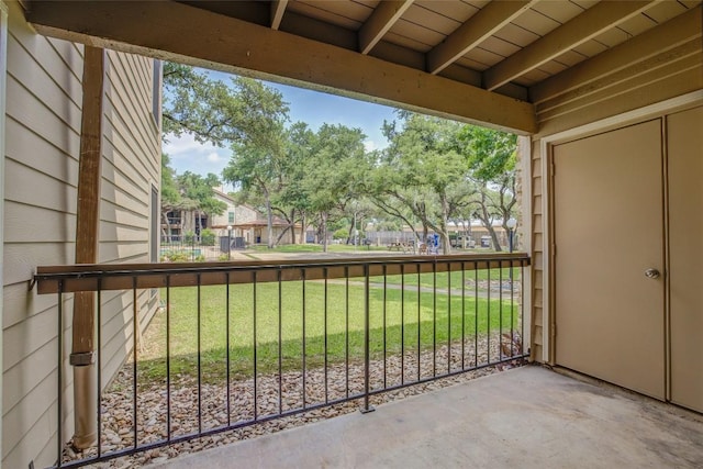 8600 Fathom Cir Unit 1303, Austin, TX 78750 - view of patio / terrace featuring a residential view