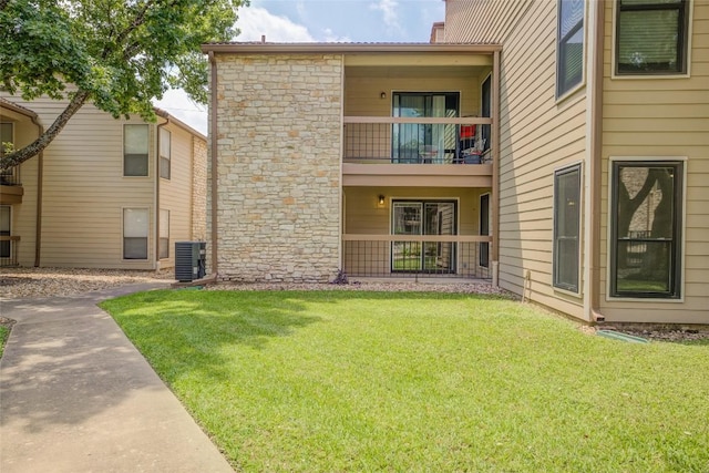 8600 Fathom Cir Unit 1303, Austin, TX 78750 - view of property with central AC unit