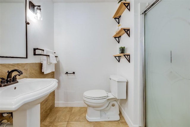 1505 Wheless Ln, Austin, TX 78723 - bathroom with a stall shower and tile patterned flooring