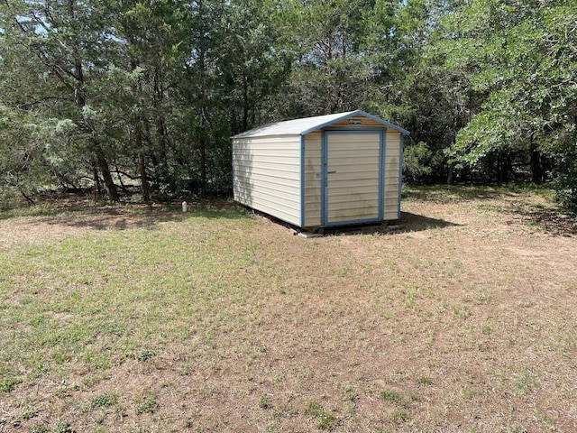 309 Stolle Ln, Flatonia, TX 78941 - view of shed