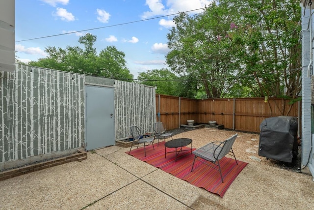 6109 Bullard Dr Unit A, Austin, TX 78757 - fenced backyard with grilling area