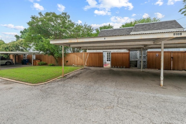6109 Bullard Dr Unit A, Austin, TX 78757 - view of covered parking lot