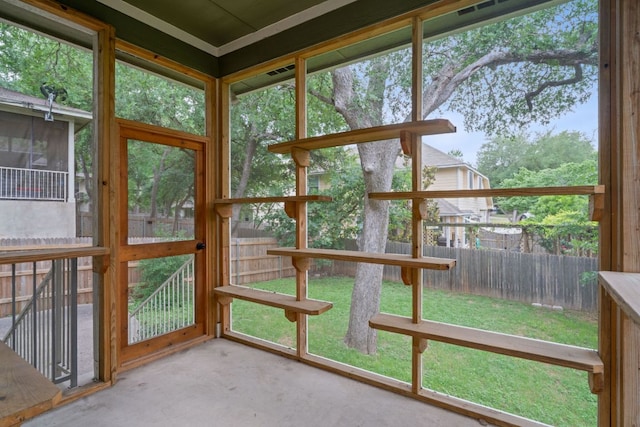 2009 Campfield Pkwy, Austin, TX 78745 - view of unfurnished sunroom
