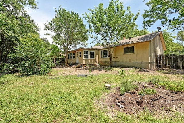 6212 Boxcar Run, Austin, TX 78745 - back of house featuring entry steps