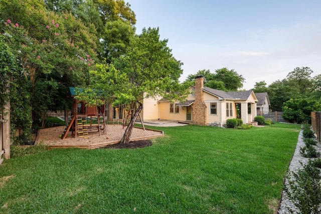 4517 Ave G, Austin, TX 78751 - view of yard featuring a playground
