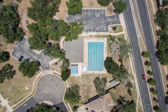 4424 Campo Verde Dr, Austin, TX 78749 - aerial overview of property's location featuring a pool