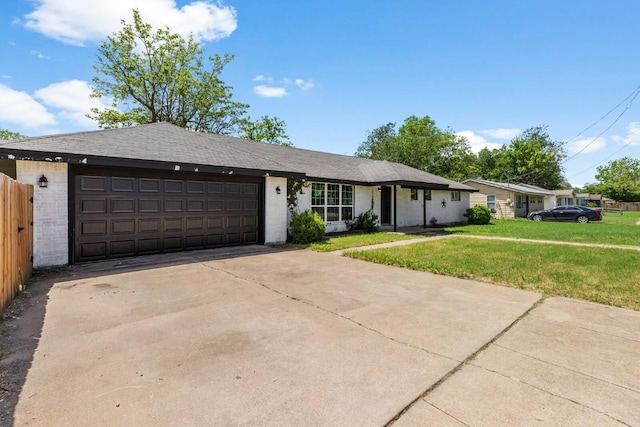 1145 E Sunset St, Waco, TX 76704 - single story home featuring an attached garage, driveway, and brick siding