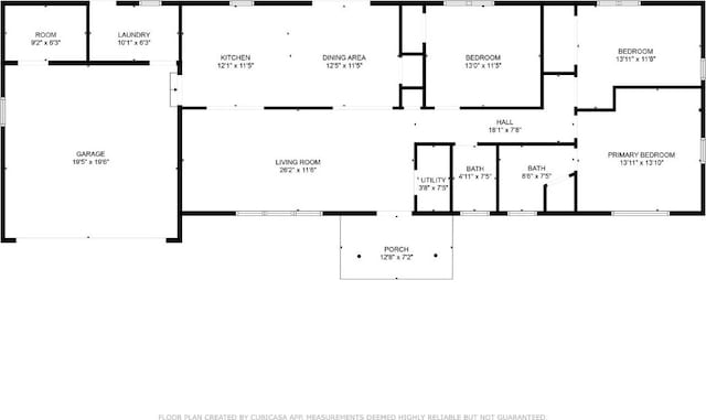 1145 E Sunset St, Waco, TX 76704 - room layout