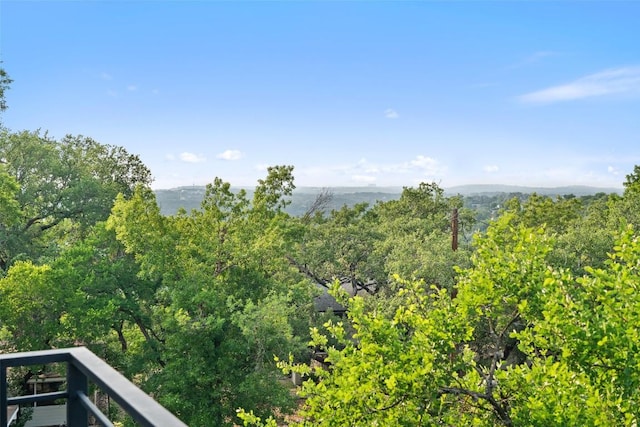 2303 Westworth Cir, Austin, TX 78704 - view of mountain backdrop with a heavily wooded area